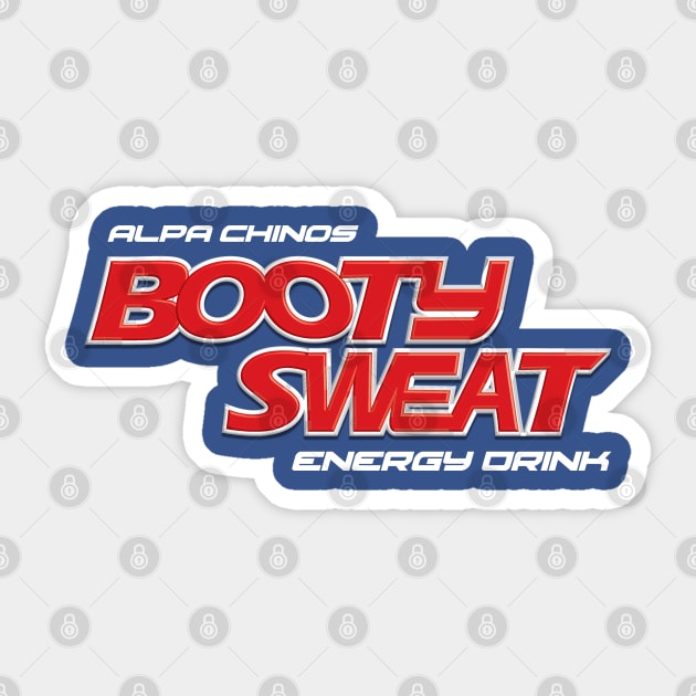 Alpa Chinos Booty Sweat Energy Drink Sticker by tvshirts